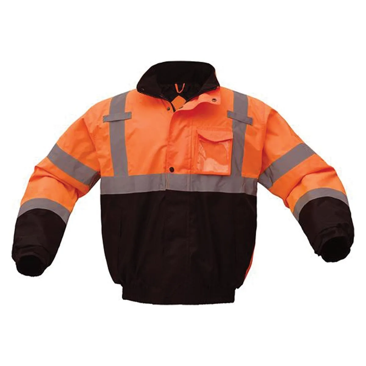 GSS Safety ANSI 3 Waterproof Quilt-Lined Hi-Vis Bomber Jacket