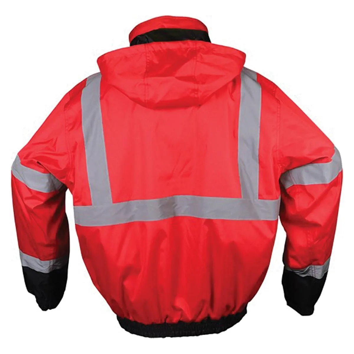 GSS Safety Enhanced Visibility Waterproof Quilt-Lined Bomber Jacket