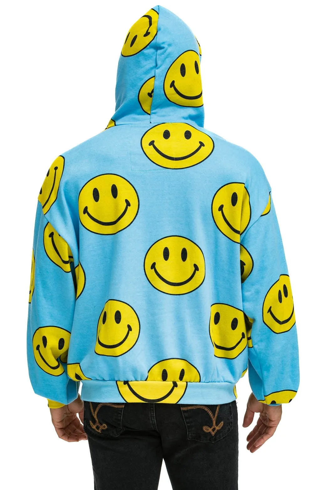 Hoodie Smiley Repeat Hdprxsmlrt Sky