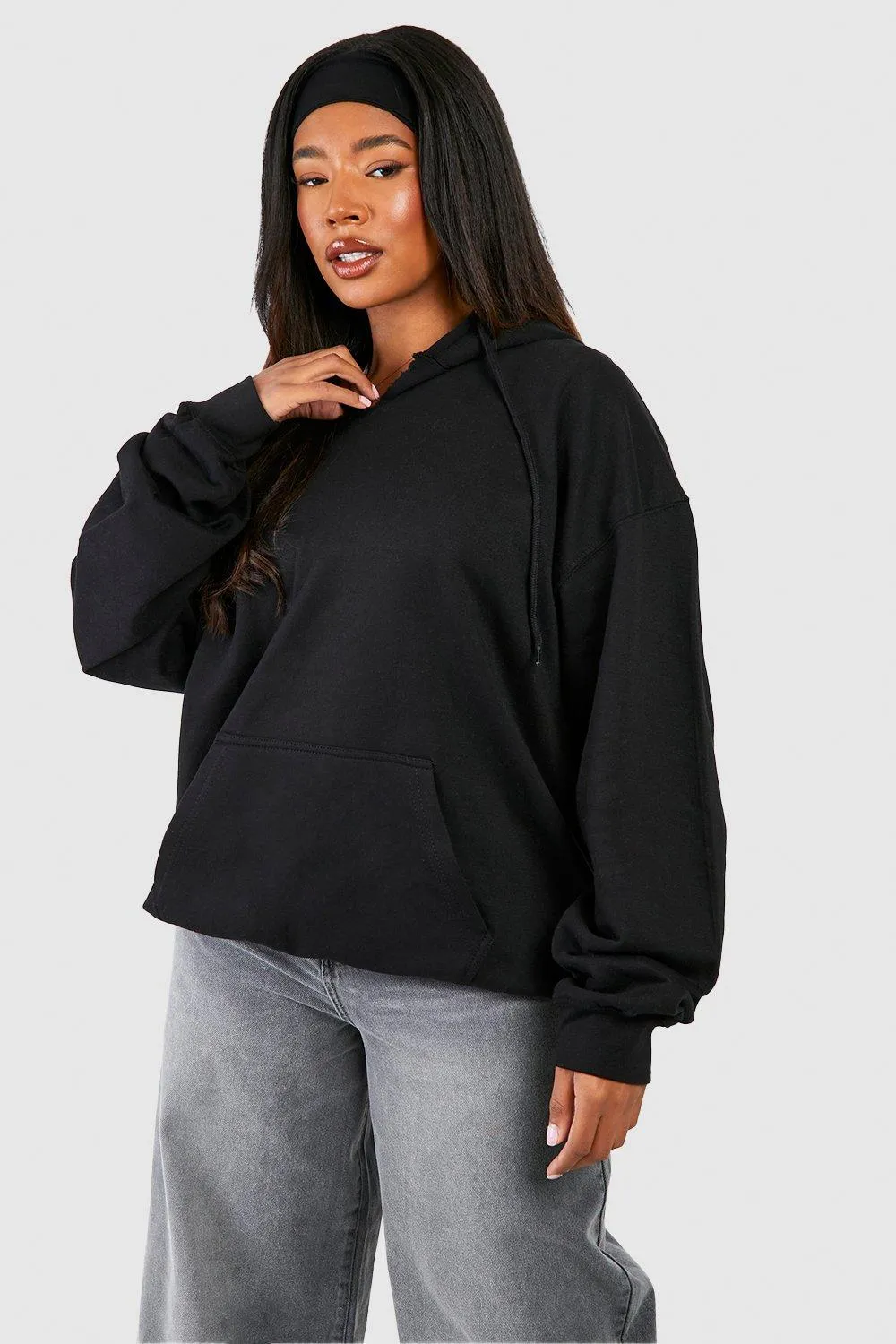 Hoodies & Sweatshirts | Plus Oversized Dsgn Studio Back Print Hoodie | boohoo