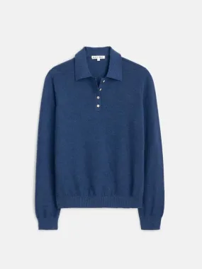 Jac Polo Sweater - Faded Navy