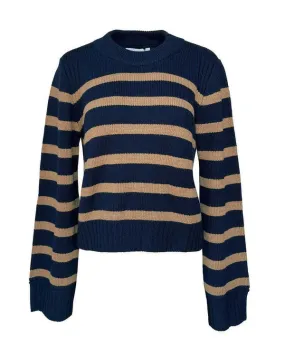 Jack Sweater - Navy/Camel