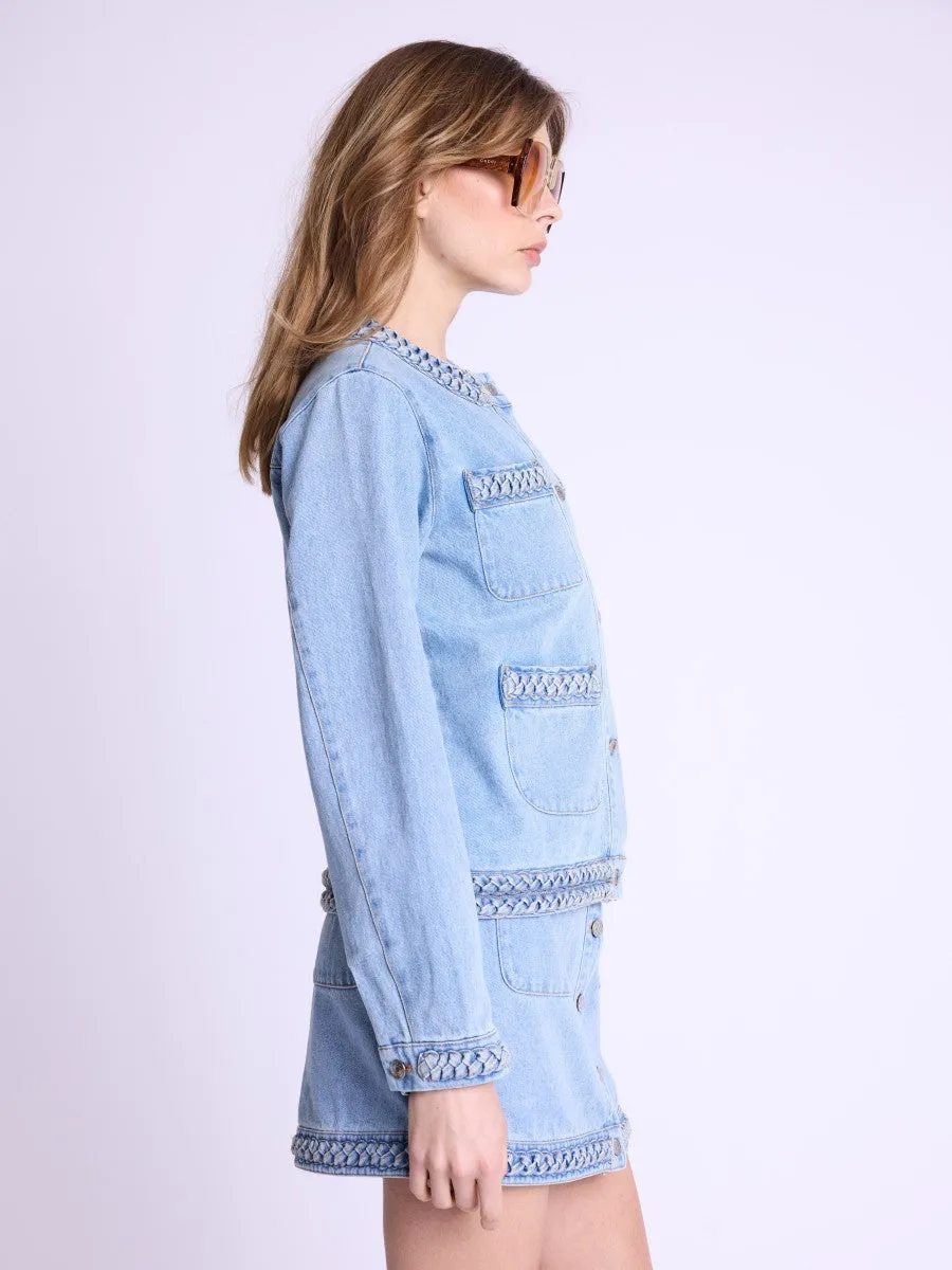 Jacket 18vesna14ude Denim-Blue