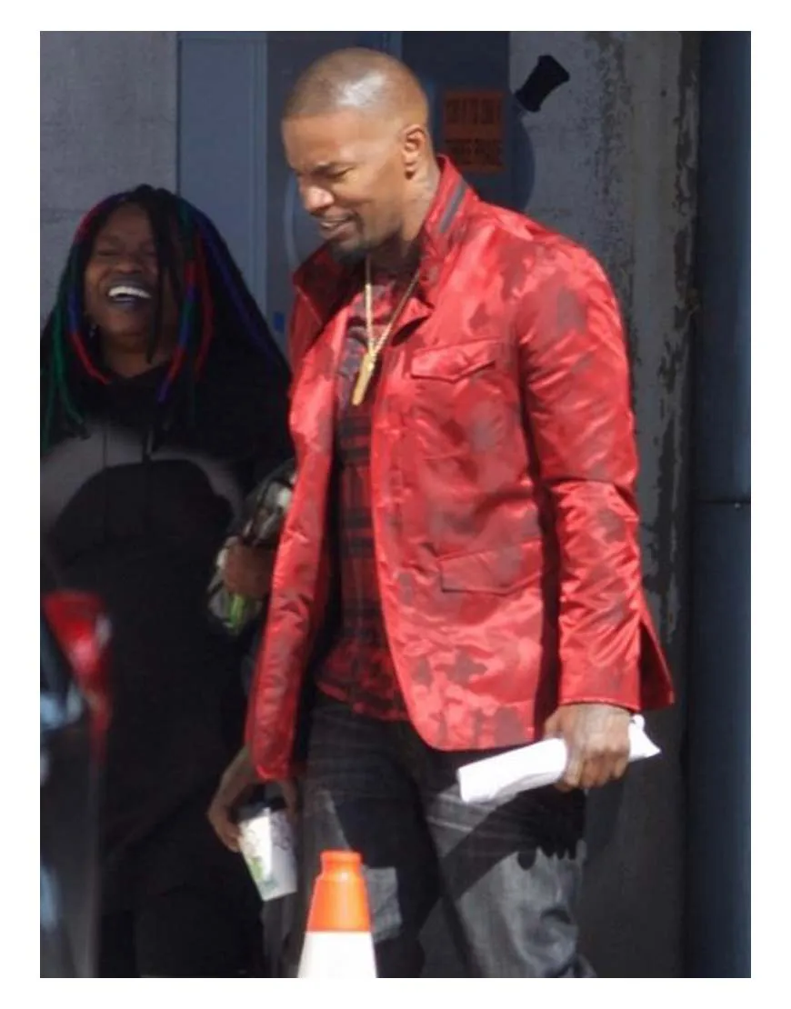 Jamie Foxx Baby Driver Bats Jacket - UJackets