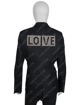 Jill Biden Black Love Jacket | Women's Jacket | Ujackets.com - 40% OFF