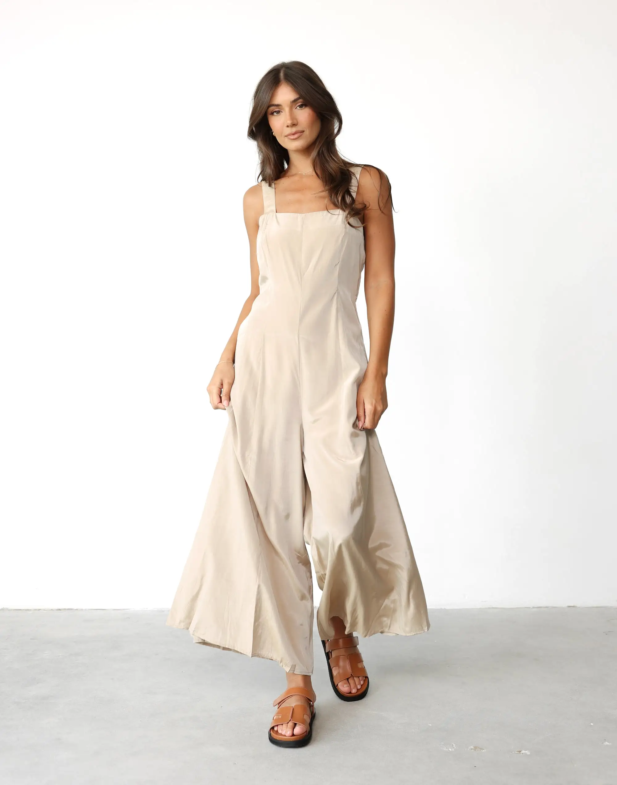 Jodi Jumpsuit (Beige)