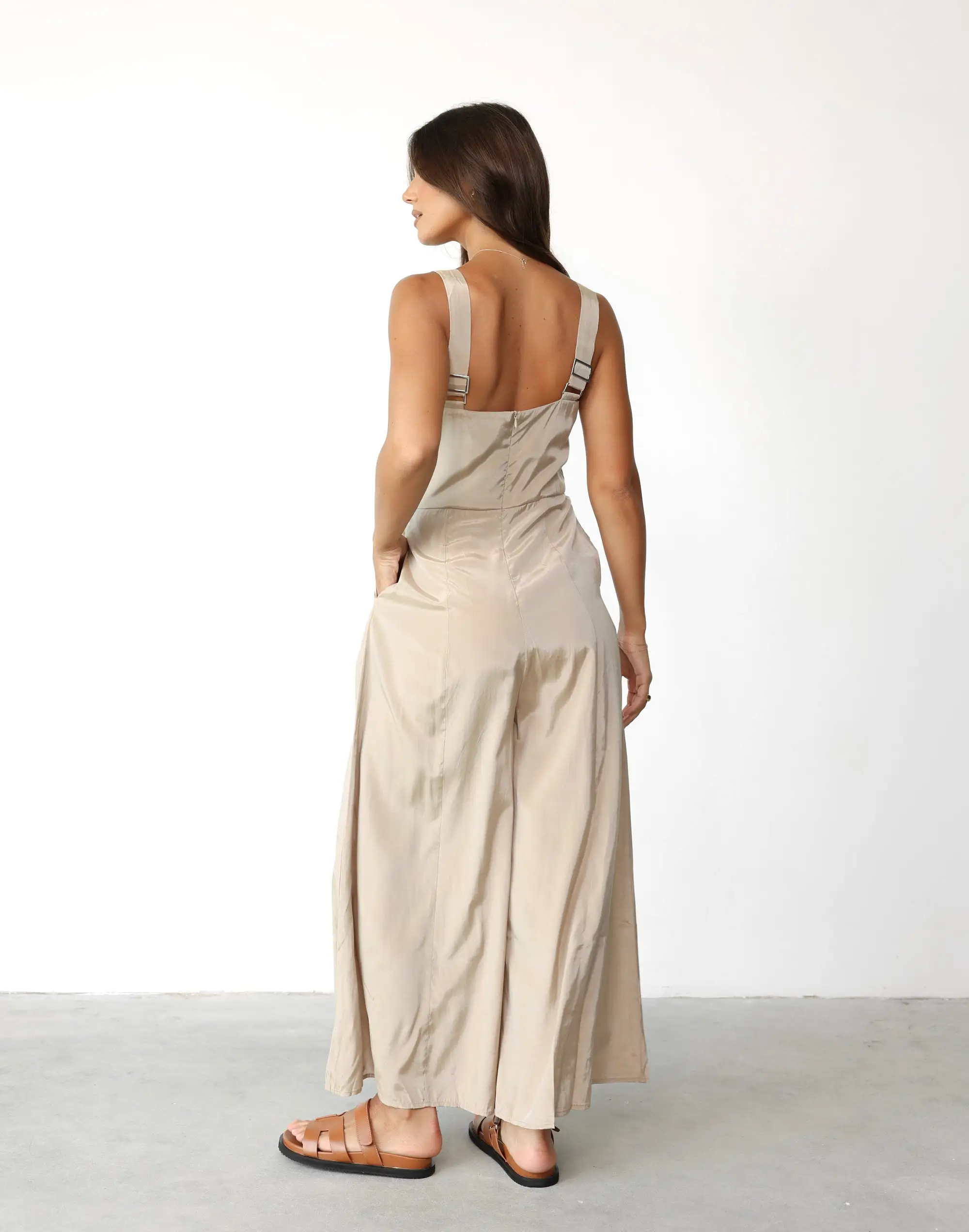 Jodi Jumpsuit (Beige)