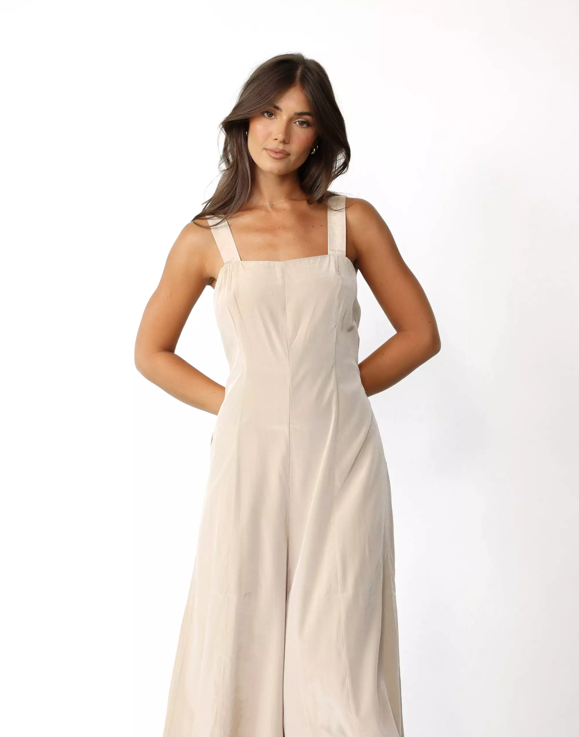 Jodi Jumpsuit (Beige)