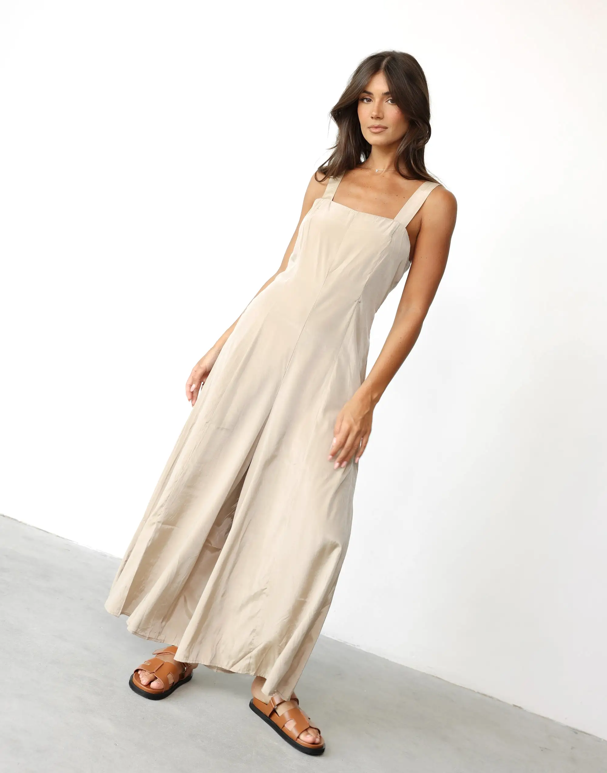 Jodi Jumpsuit (Beige)