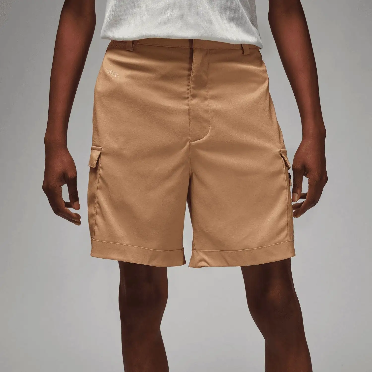 Jordan Dri-FIT Sport Regular Fit Statement Golf Shorts Brown - AW23