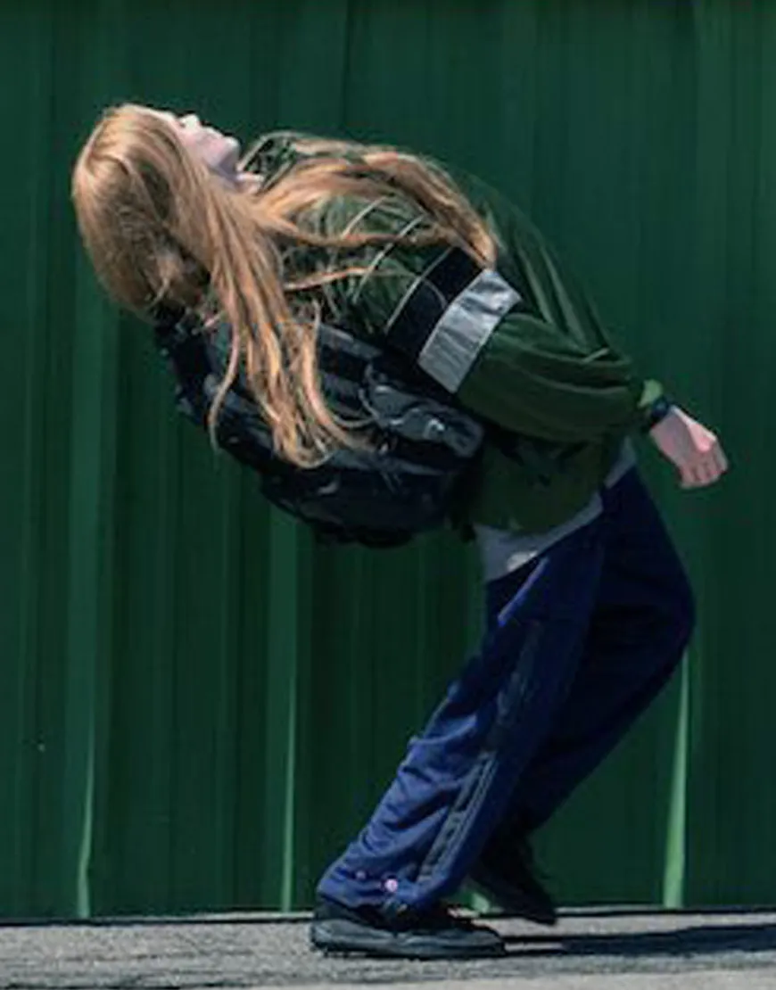 Kajillionaire Old Dolio Green Jacket | Evan Rachel Wood Jacket | 50% OFF