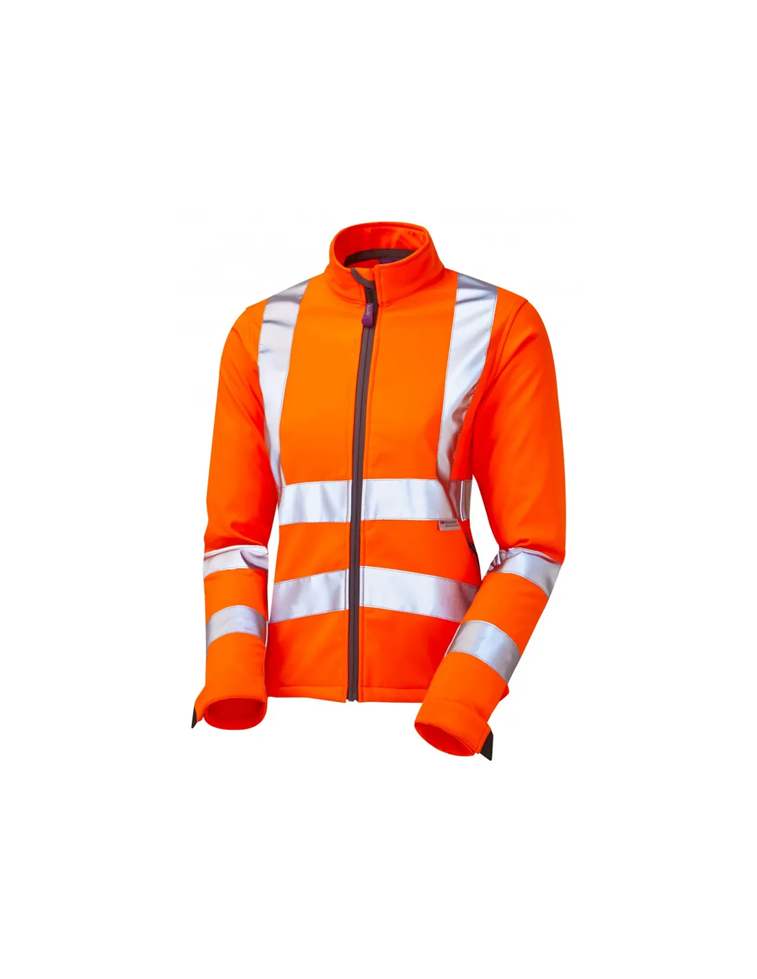 Leo Workwear - SJL01 Honeywell Class 2 Women's Softshell jacket - Orange - 2020ppe Size XS