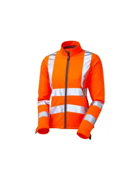 Leo Workwear - SJL01 Honeywell Class 2 Women's Softshell jacket - Orange - 2020ppe Size XS