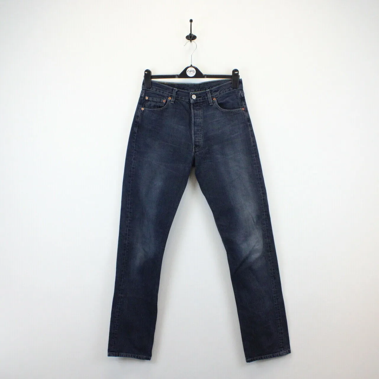 LEVIS 501 Jeans Black Charcoal | W30 L34