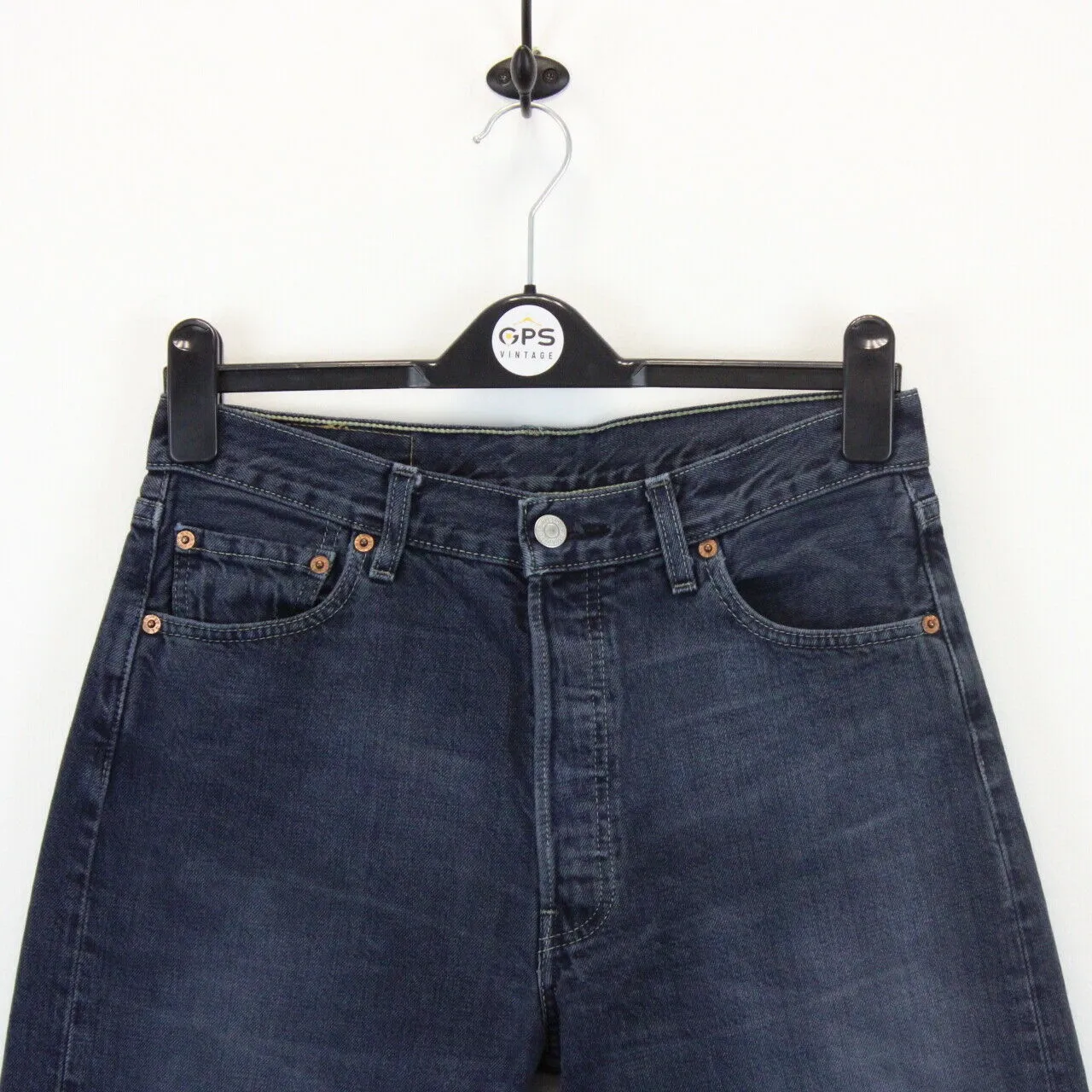 LEVIS 501 Jeans Black Charcoal | W30 L34