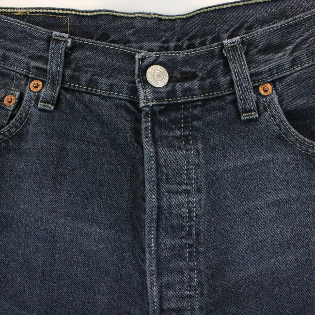 LEVIS 501 Jeans Black Charcoal | W30 L34