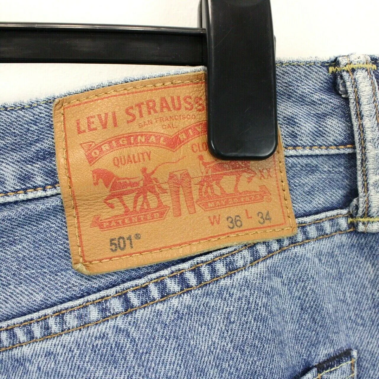 LEVIS 501 Jeans Light Blue | W36 L34