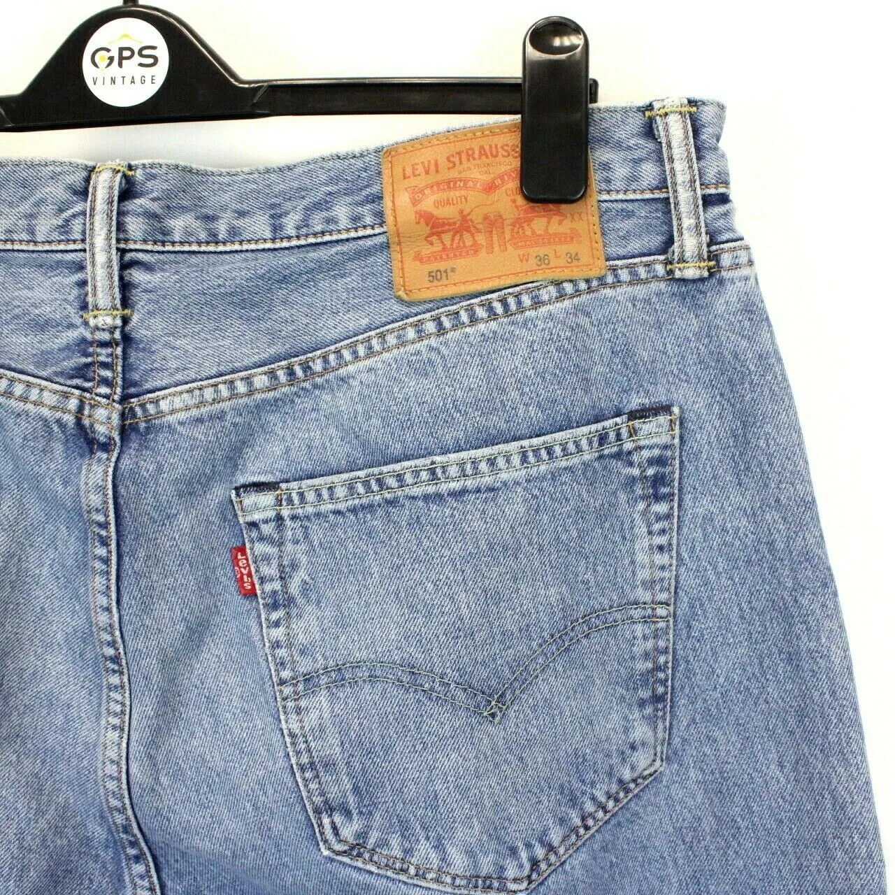 LEVIS 501 Jeans Light Blue | W36 L34