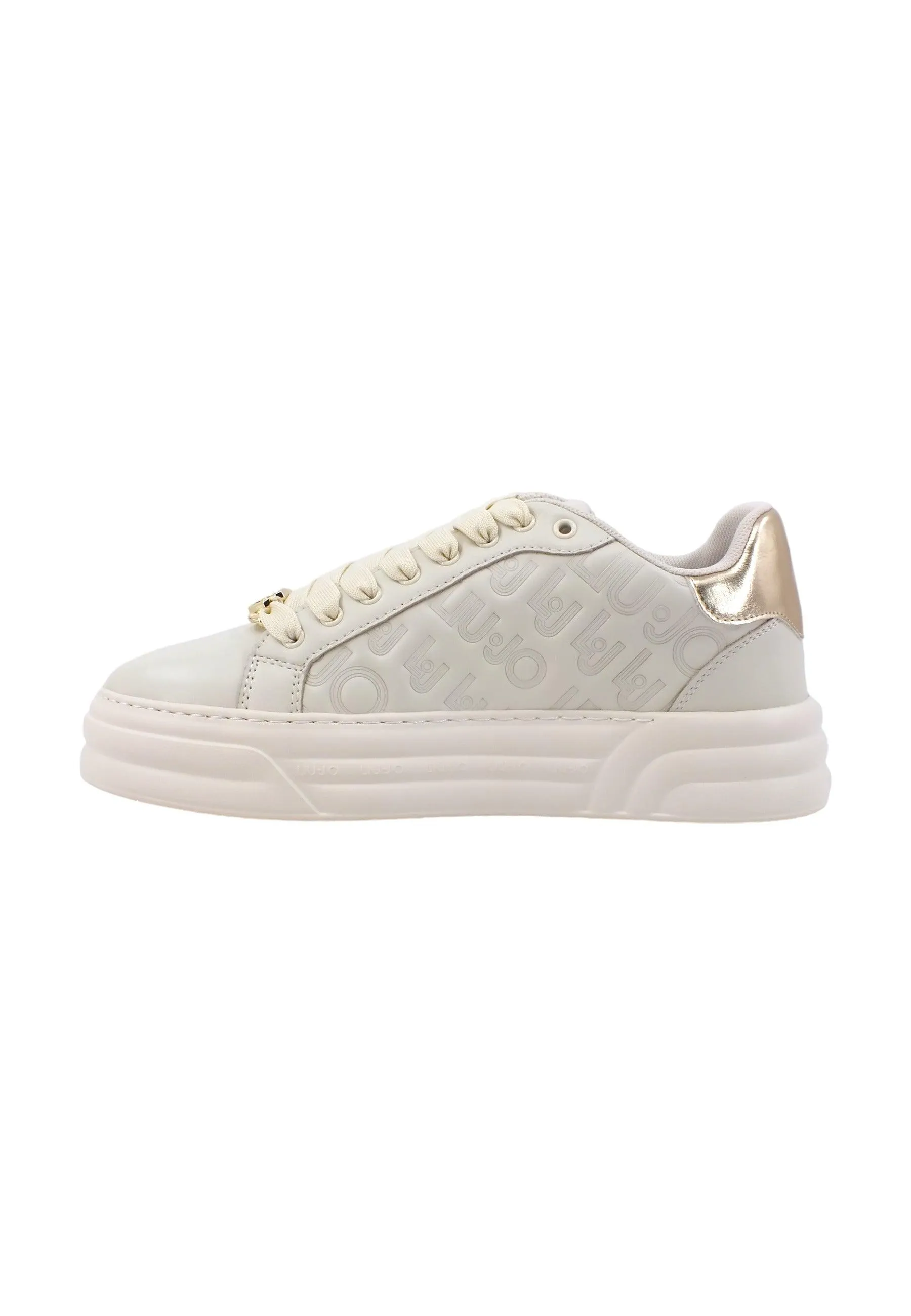 LIU JO Cleo 20 Sneaker Donna Beige Conchiglia BF3015PX144