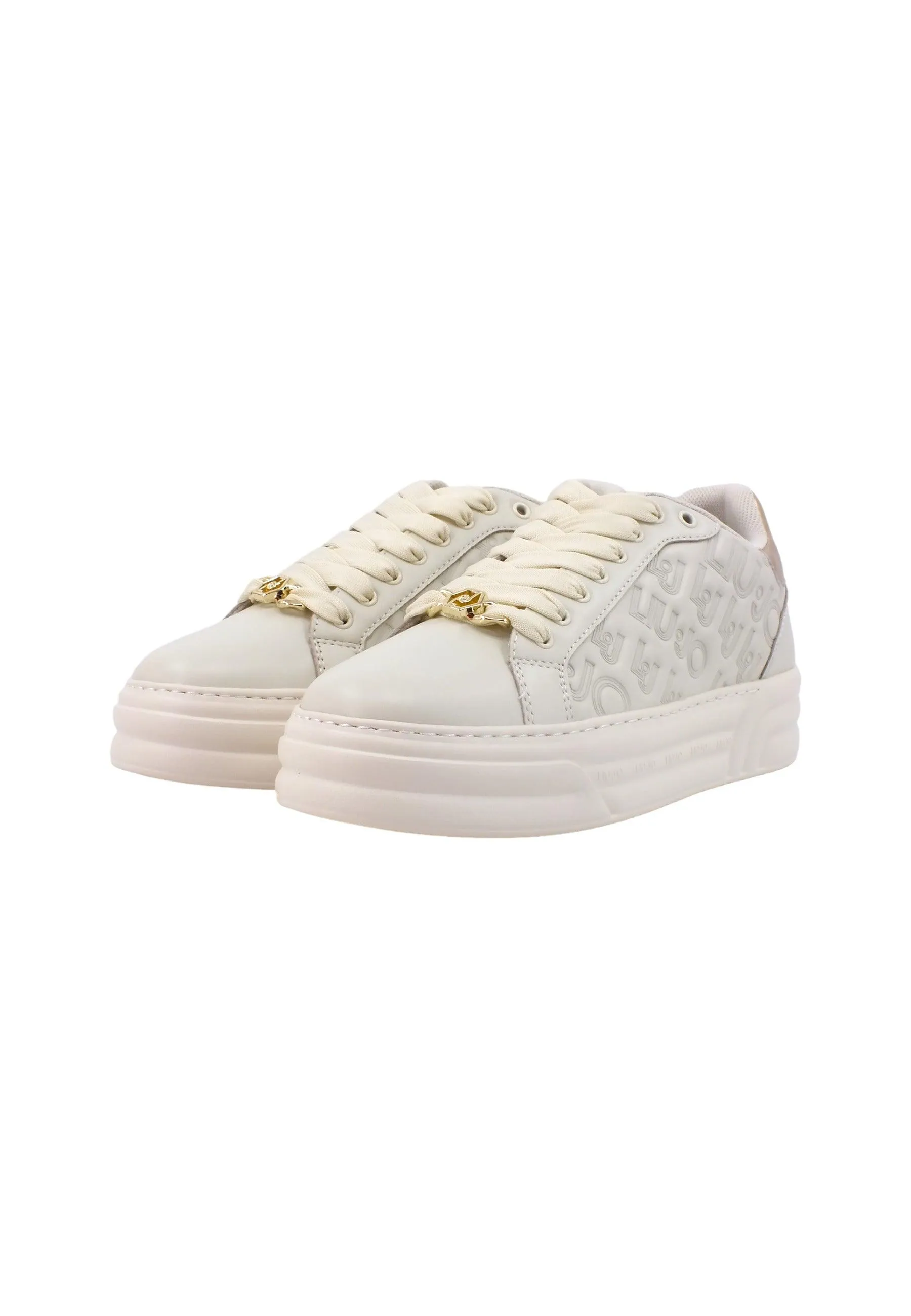 LIU JO Cleo 20 Sneaker Donna Beige Conchiglia BF3015PX144