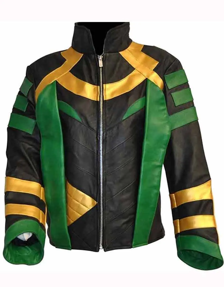 Loki 2021 Tom Hiddleston Leather Jacket | Ujackets.com - 45% OFF