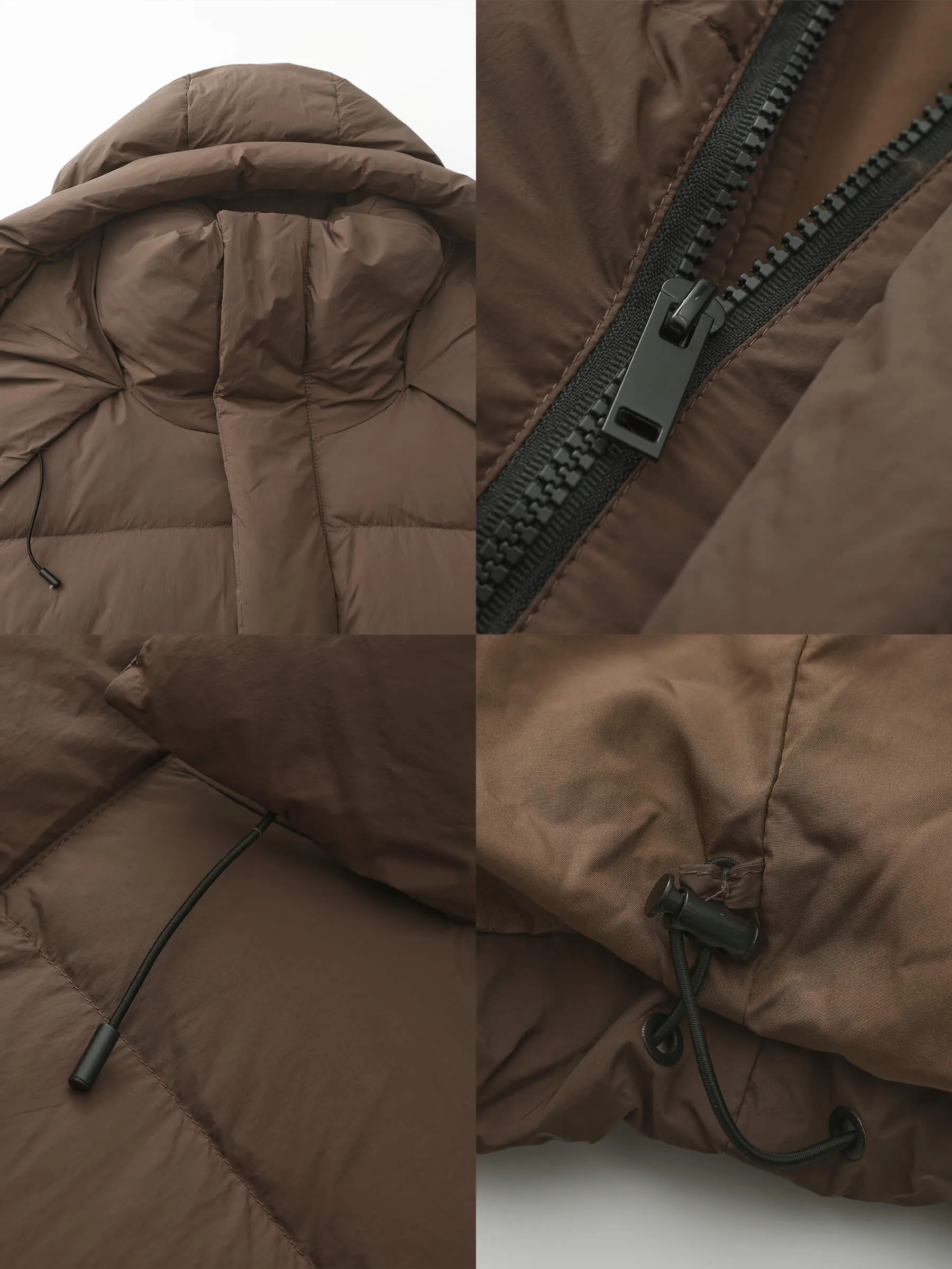 Long A-line Down Coat