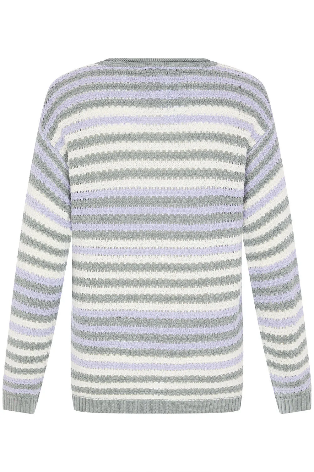 Long Sleeve Knit Stripe Jumper