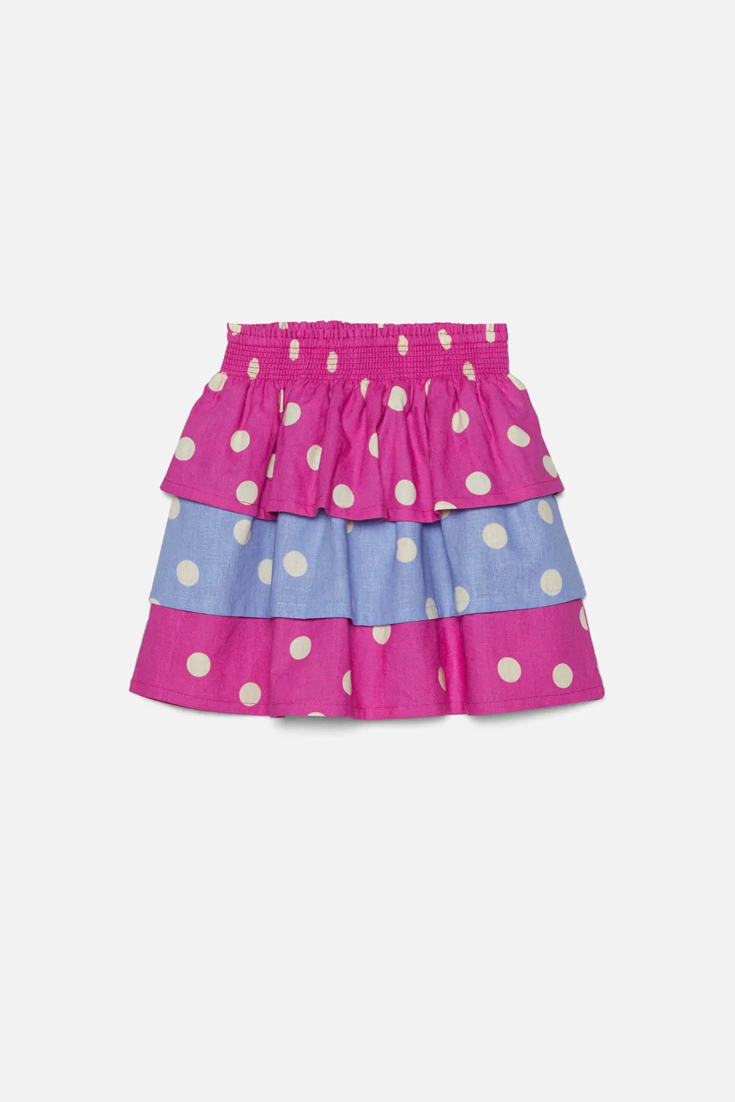 Lucy Spot Kids Tiered Skirt