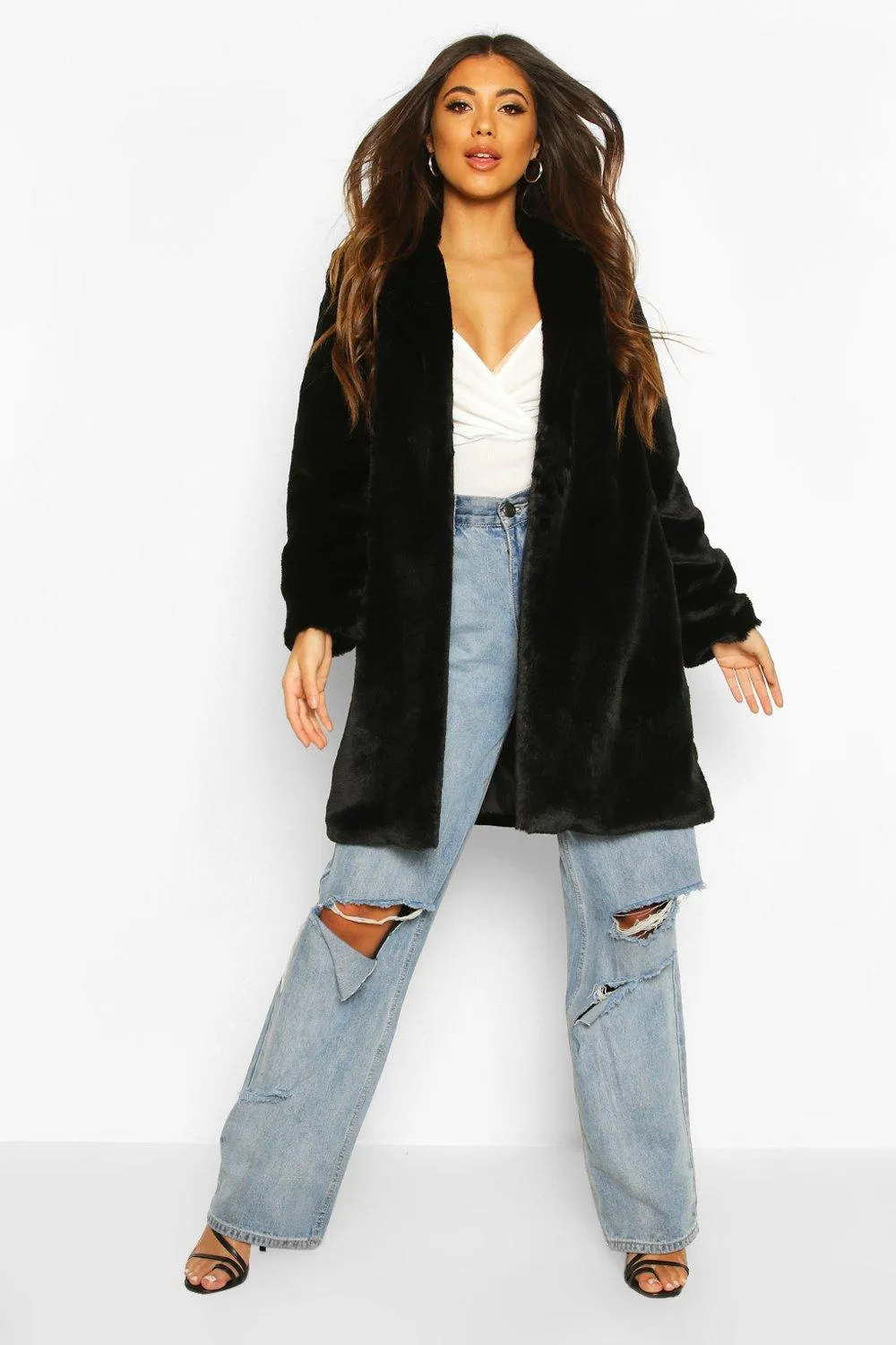 Luxe Faux Fur Coat