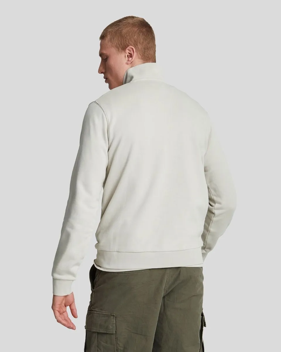 Lyle & Scott Quarter Zip Sweatshirt Jumper Cove