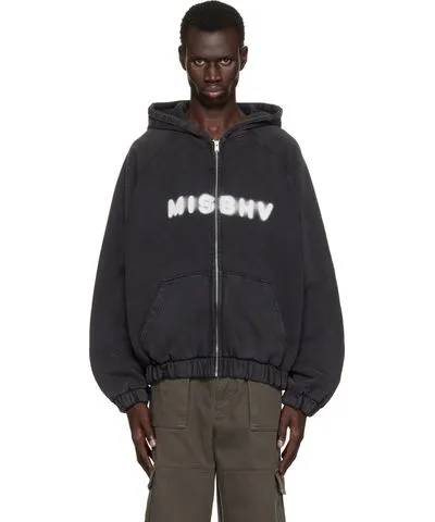 MISBHV Black Community Zipped Hoodie