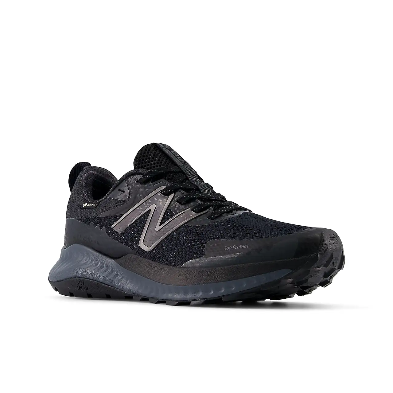 New Balance Dynasoft Nitrel v5 GTX (Womens) - Black with phantom and magnet