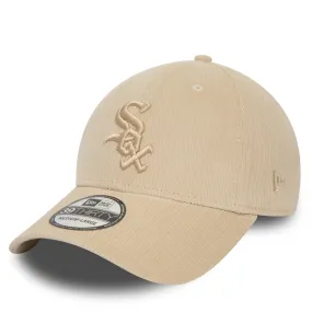 NEW ERA 39THIRTY CORD CHICAGO WHITE SOX LIGHT BEIGE CAP