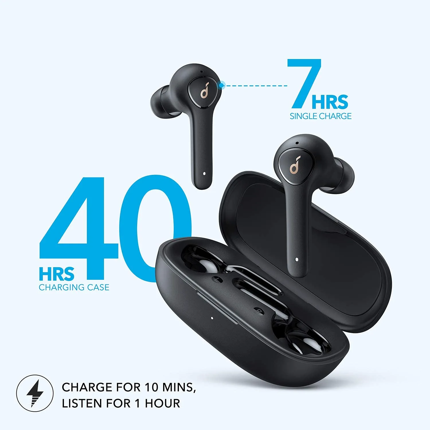 Noise Reduction, Waterproof, Wireless Earbuds Headphones with cVc 8.0