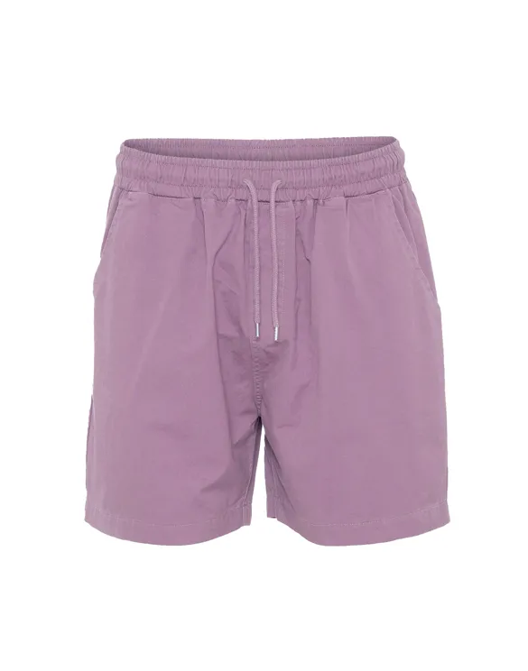 Organic Twill Shorts Pearly Purple Püksid | Colorful Standard | WATCH WEAR