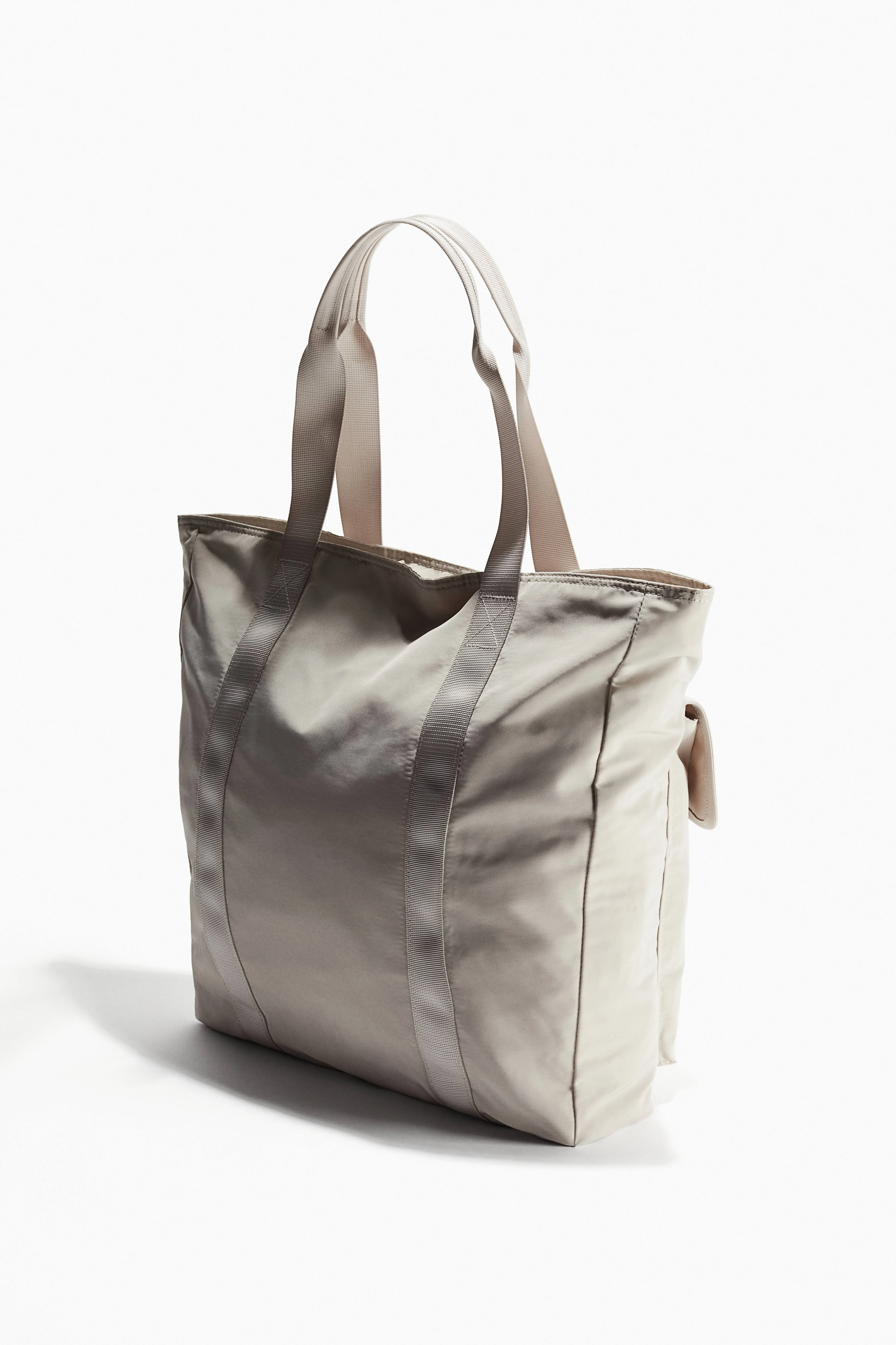 Padded sports tote - Light beige - Ladies | H&M GB