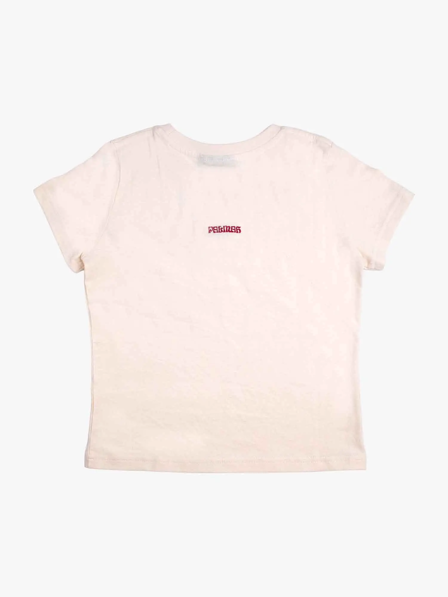 Palmah Spread The Love Organic Hemp Mini Tee - Off White