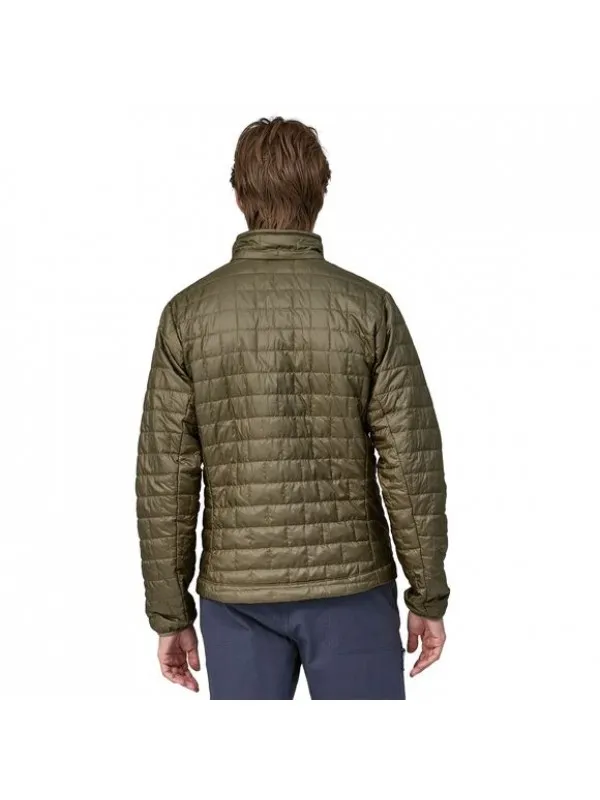 Patagonia Mens Nano Puff Jacket :   Sage Khaki