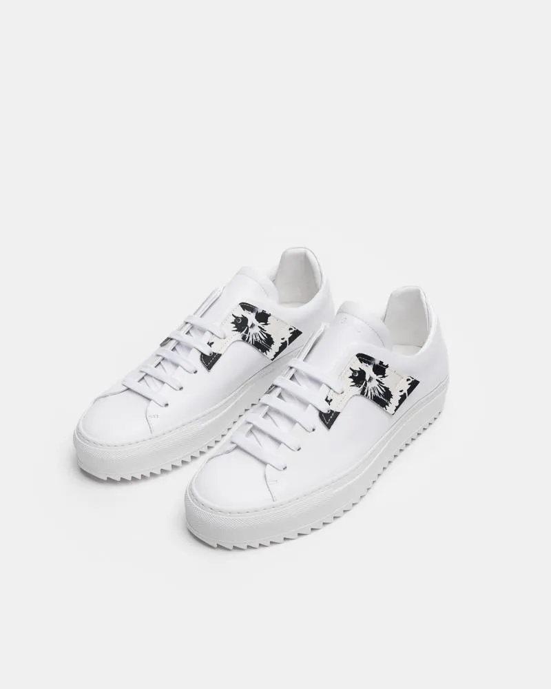 Patch Sneaker in White