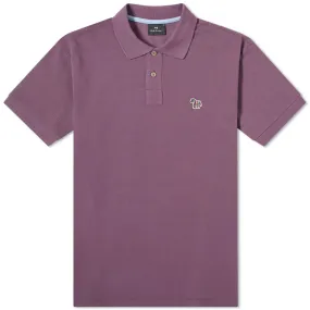 Paul Smith Regular Fit Zebra PoloPlum