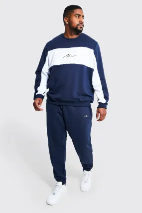 Plus Basic Sweater Tracksuit