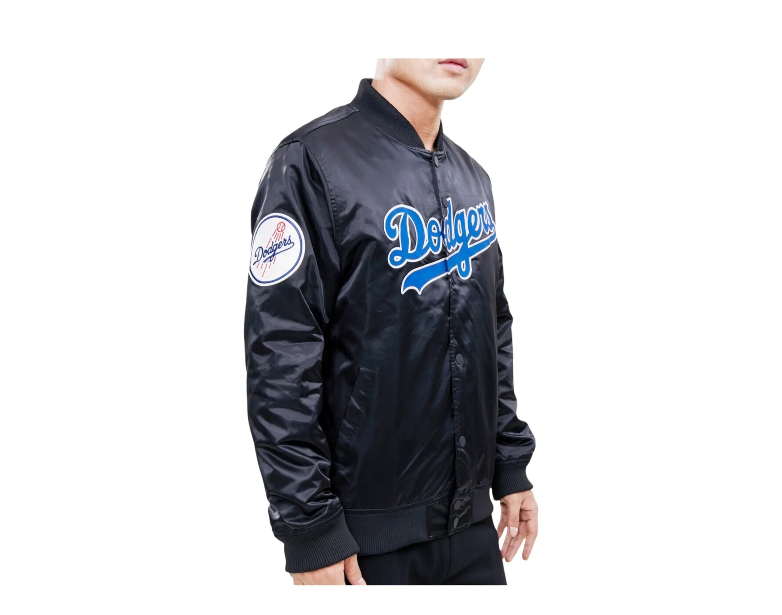 Pro Standard MLB Los Angeles Dodgers Big Logo WS Satin Jacket