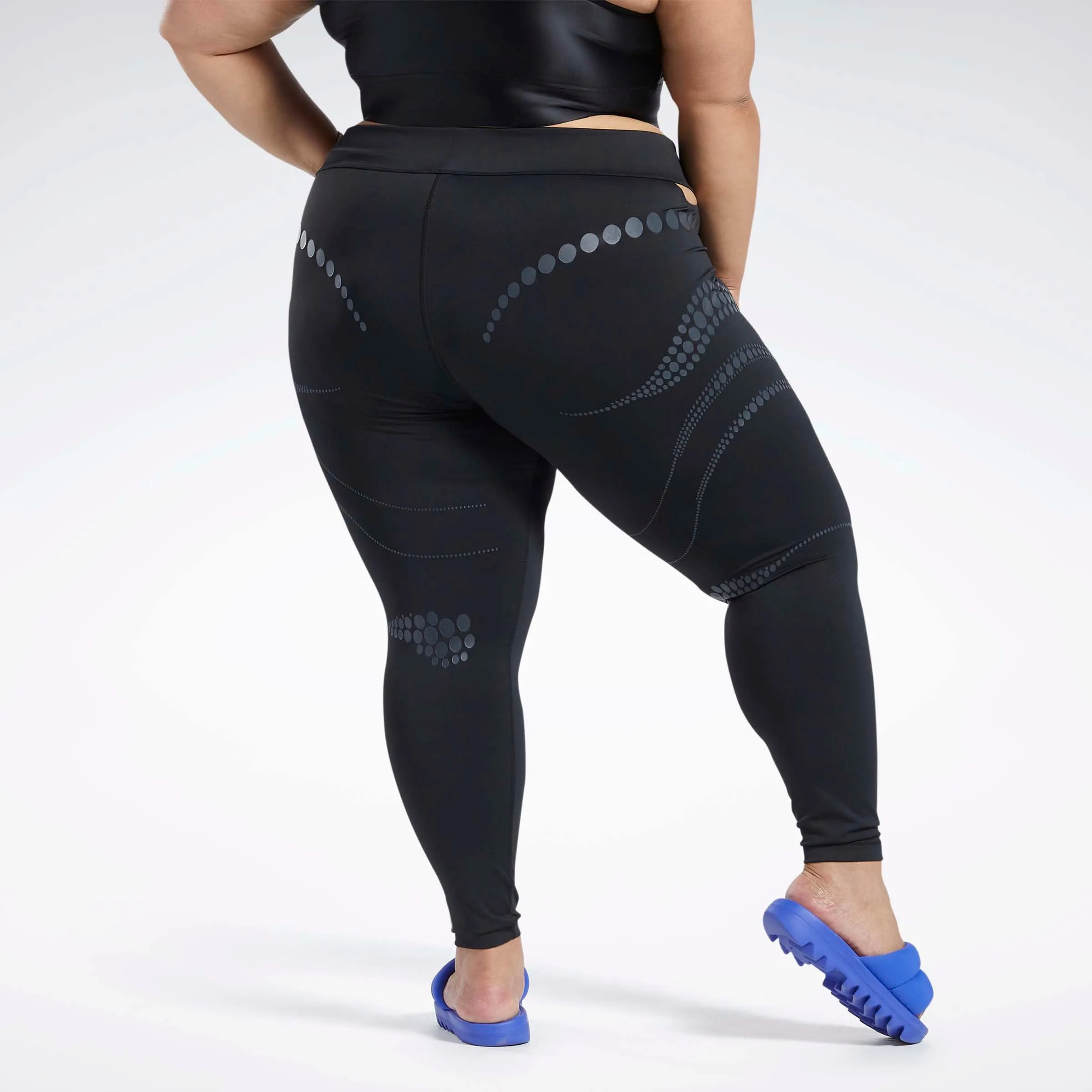 Reebok Cardi B Leggings (plus Size) Black