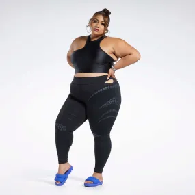 Reebok Cardi B Leggings (plus Size) Black