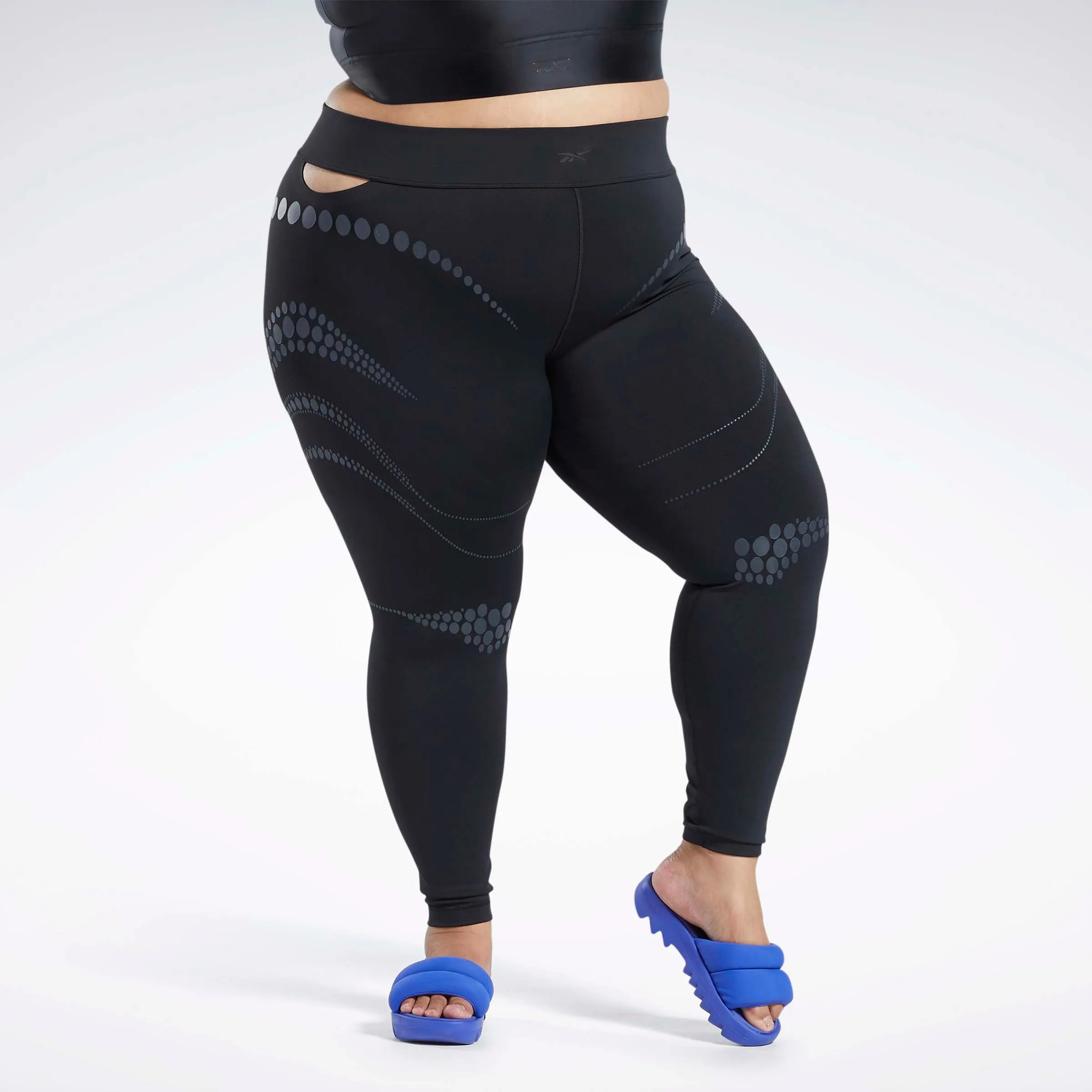 Reebok Cardi B Leggings (plus Size) Black