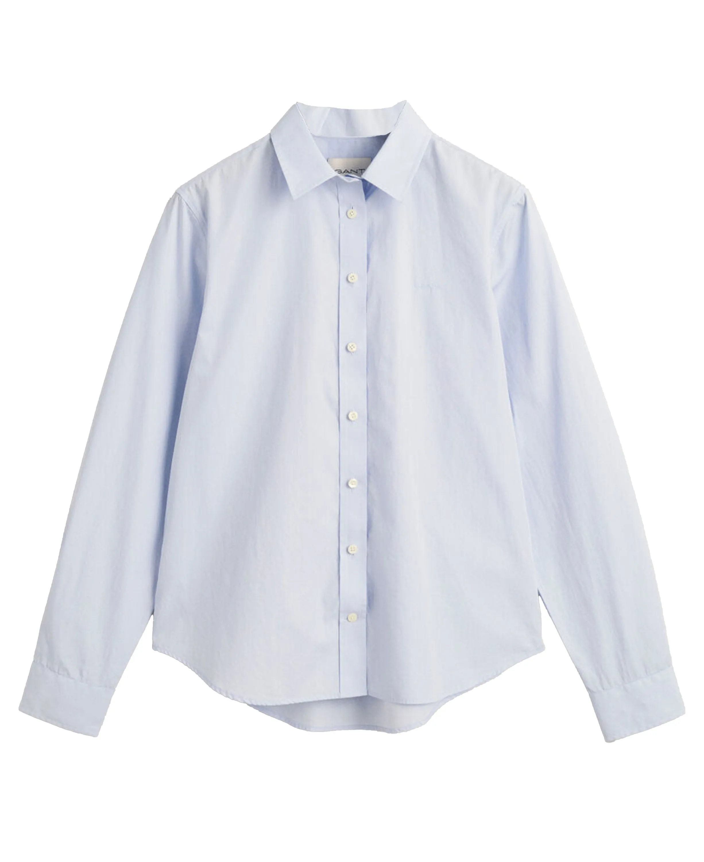 Regular Fit Poplin Shirt                             Light Blue