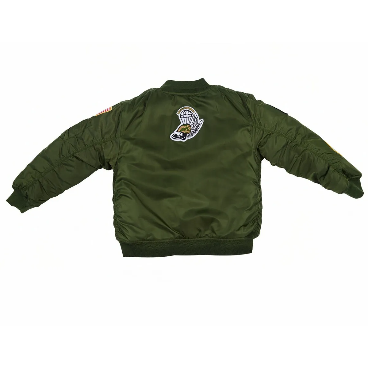 Sage Green Kids MA-1 Flight Jacket