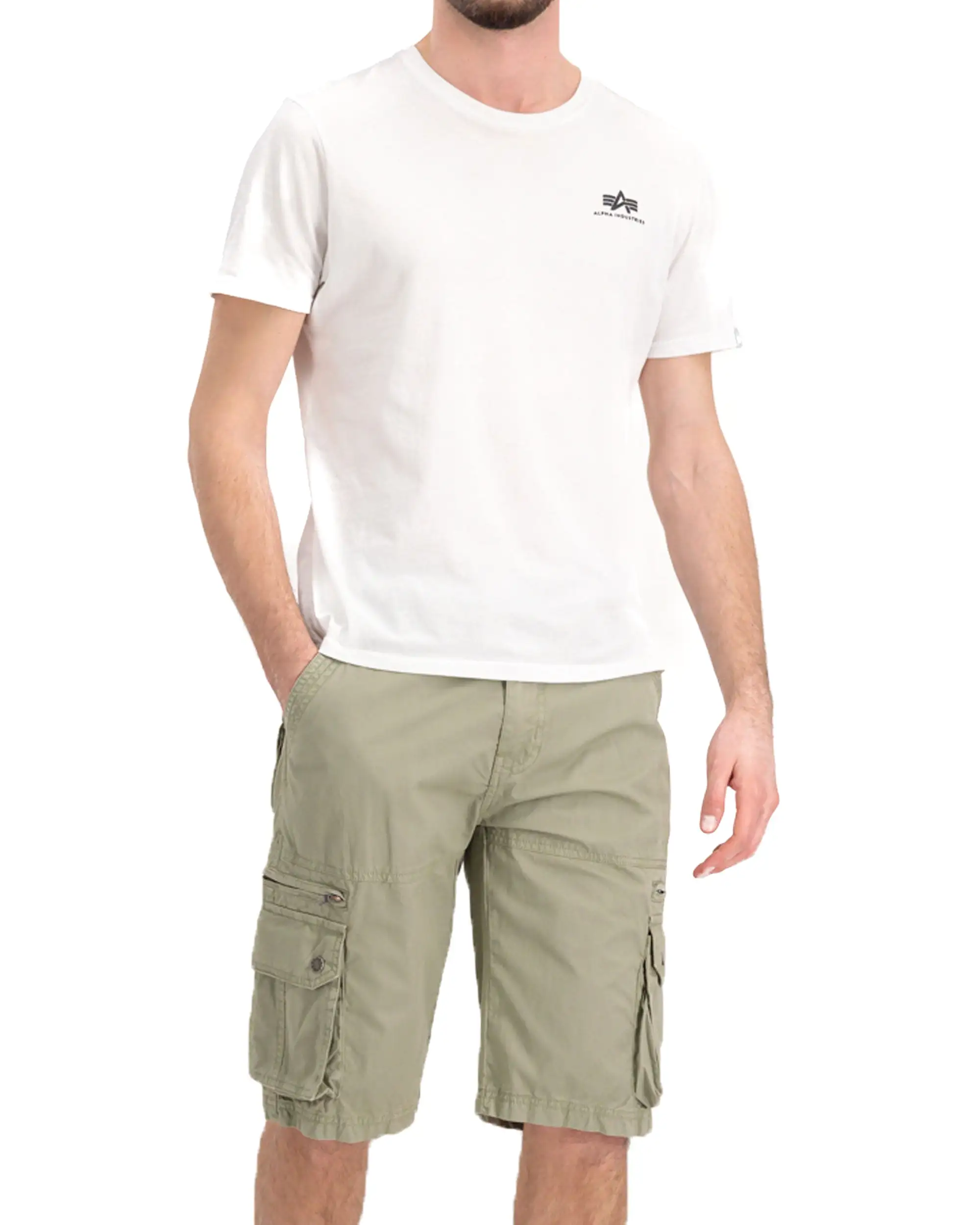 Short Uomo Alpha Industries Vintage Sand