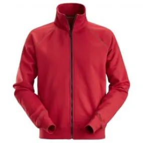 Snickers 2886 AllroundWork, Full Zip Sweatshirt Jacket - Chili Red