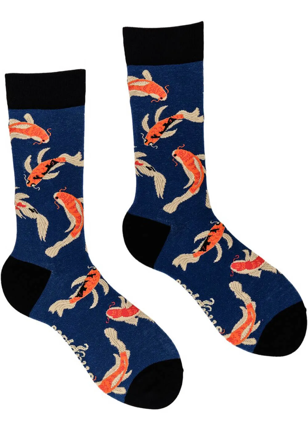 Soctopus Koi Carp Socks Blue